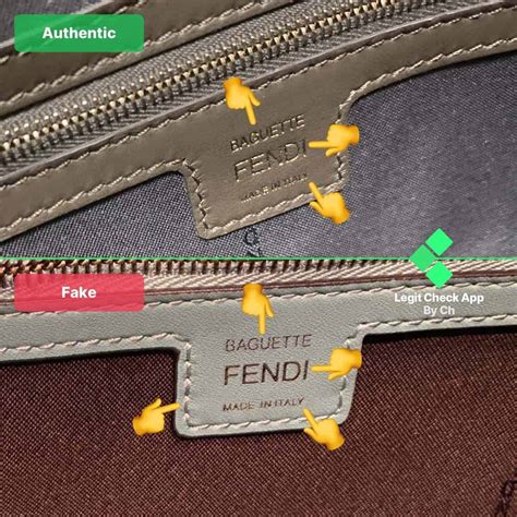 how to check if your fendi bag is real|Fendi authenticity check.